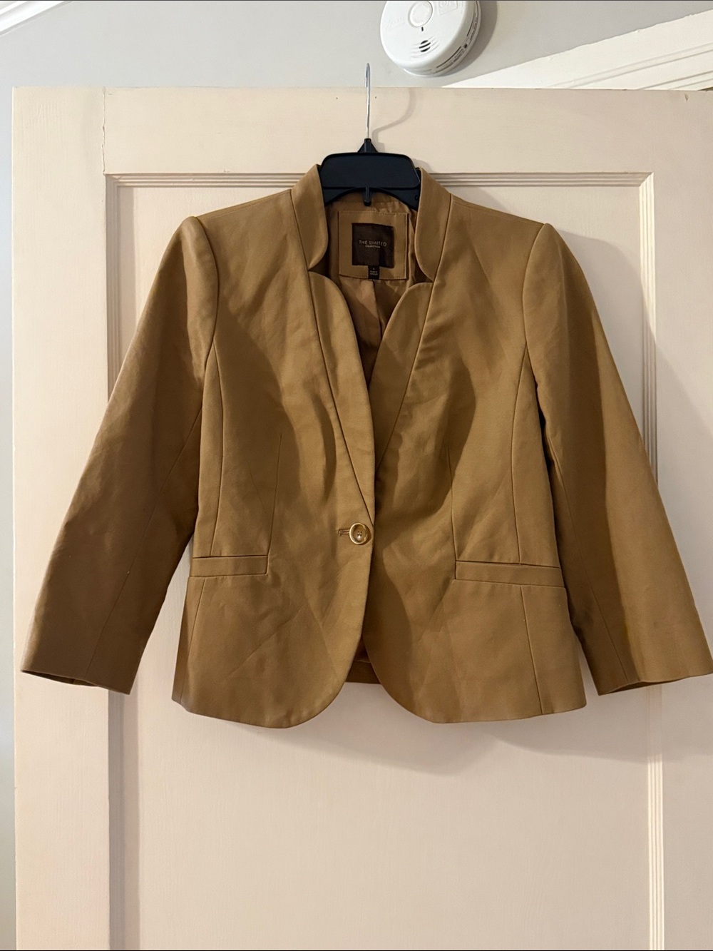 The Limited Tan Camel Brown Jacket Blazer Size Small